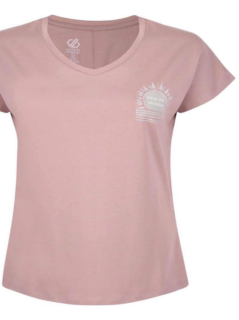 Dare 2B - T-shirt TRAQUILITY Rose clair - Kiabi