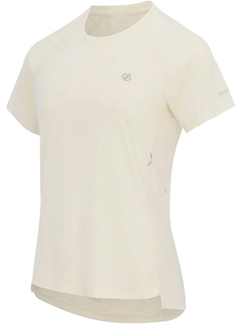 Dare 2B - T-shirt uni manches courtes NIMBLE Crème - Kiabi