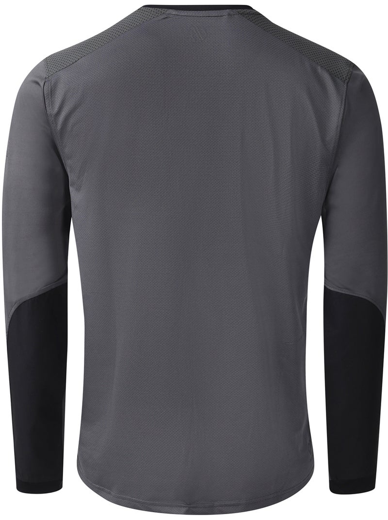 Dare 2B - T-shirt uni manches longues TRACKSTAND ACE Gris Gris anthracite - Kiabi