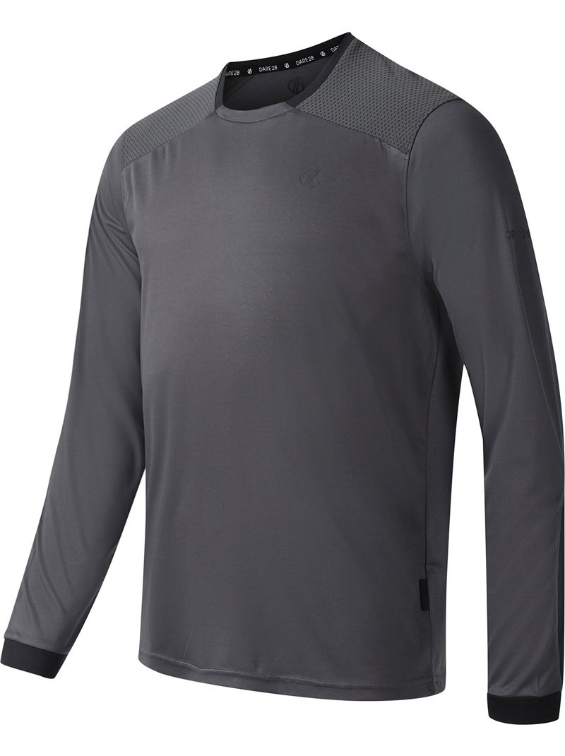 Dare 2B - T-shirt uni manches longues TRACKSTAND ACE Gris Gris anthracite - Kiabi