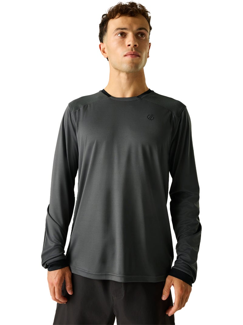 Dare 2B - T-shirt uni manches longues TRACKSTAND ACE Gris Gris anthracite - Kiabi
