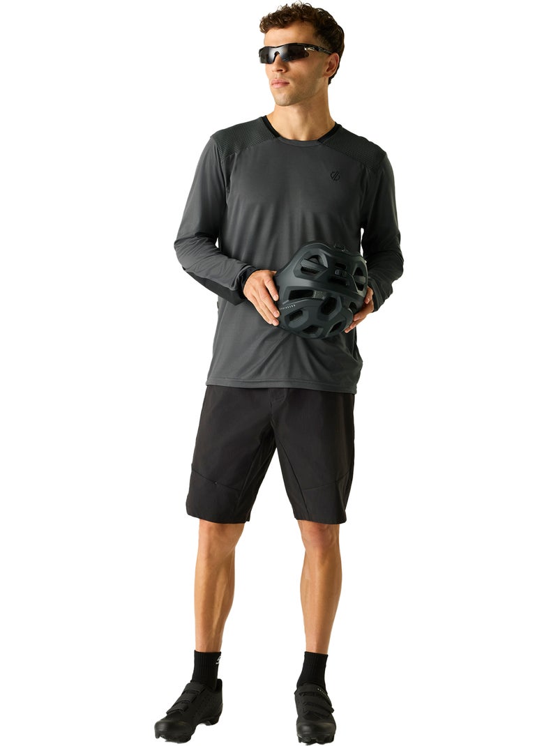 Dare 2B - T-shirt uni manches longues TRACKSTAND ACE Gris Gris anthracite - Kiabi