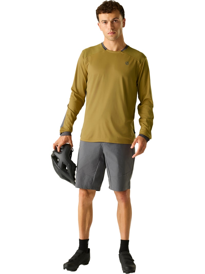 Dare 2B - T-shirt uni manches longues TRACKSTAND ACE Kaki - Kiabi