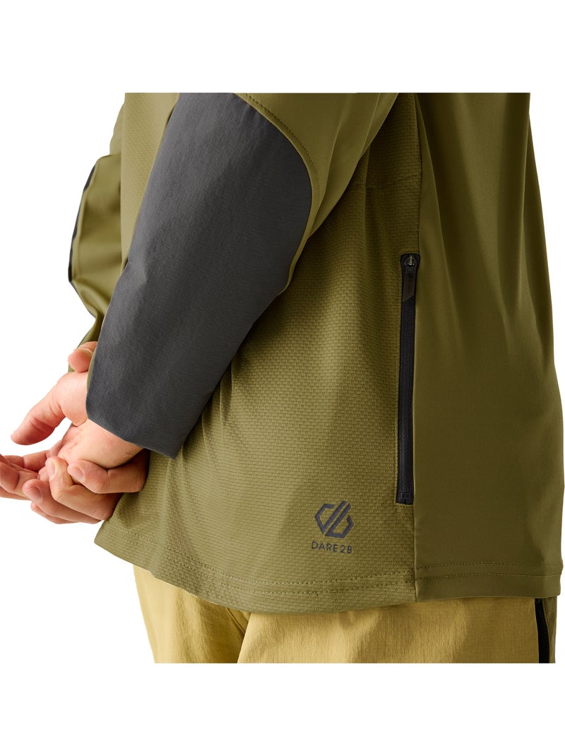 Dare 2B - T-shirt uni manches longues TRACKSTAND ACE Vert kaki - Kiabi