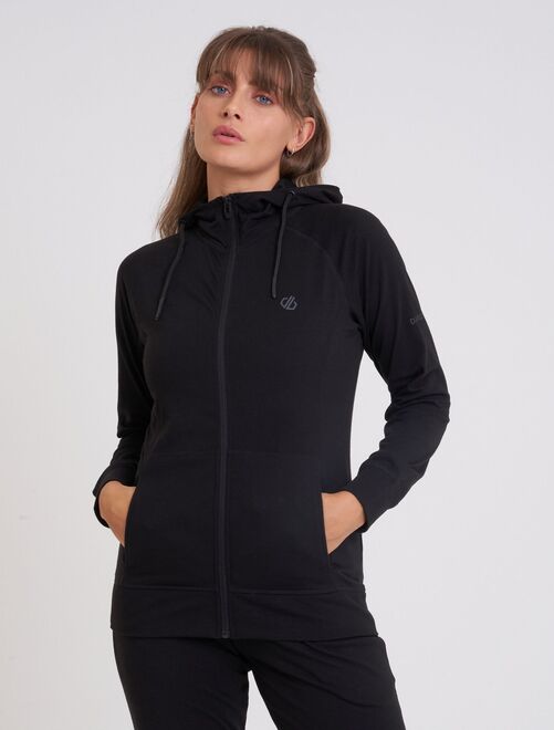 Blouson polaire à capuche femme ARELI - Noir Noir - Kiabi - 43.12€