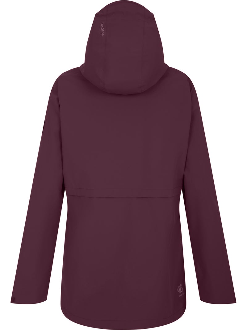 Dare 2B - Veste imperméable SWITCH UP Violet figue - Kiabi
