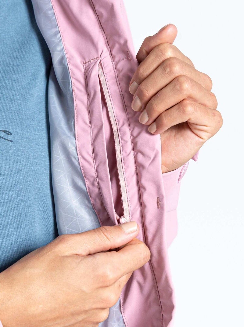 Dare 2B - Veste imperméable THE LAURA WHITMORE EDIT SWITCH UP Rose rouge - Kiabi