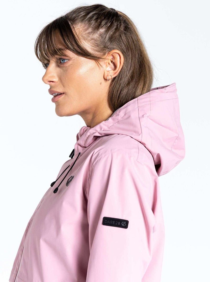 Dare 2B - Veste imperméable THE LAURA WHITMORE EDIT SWITCH UP Rose rouge - Kiabi