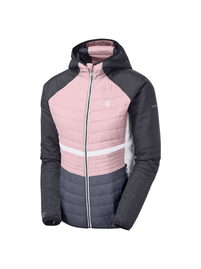 Dare 2B - Veste motif/style matelassé SURMOUNT Vieux rose - Kiabi