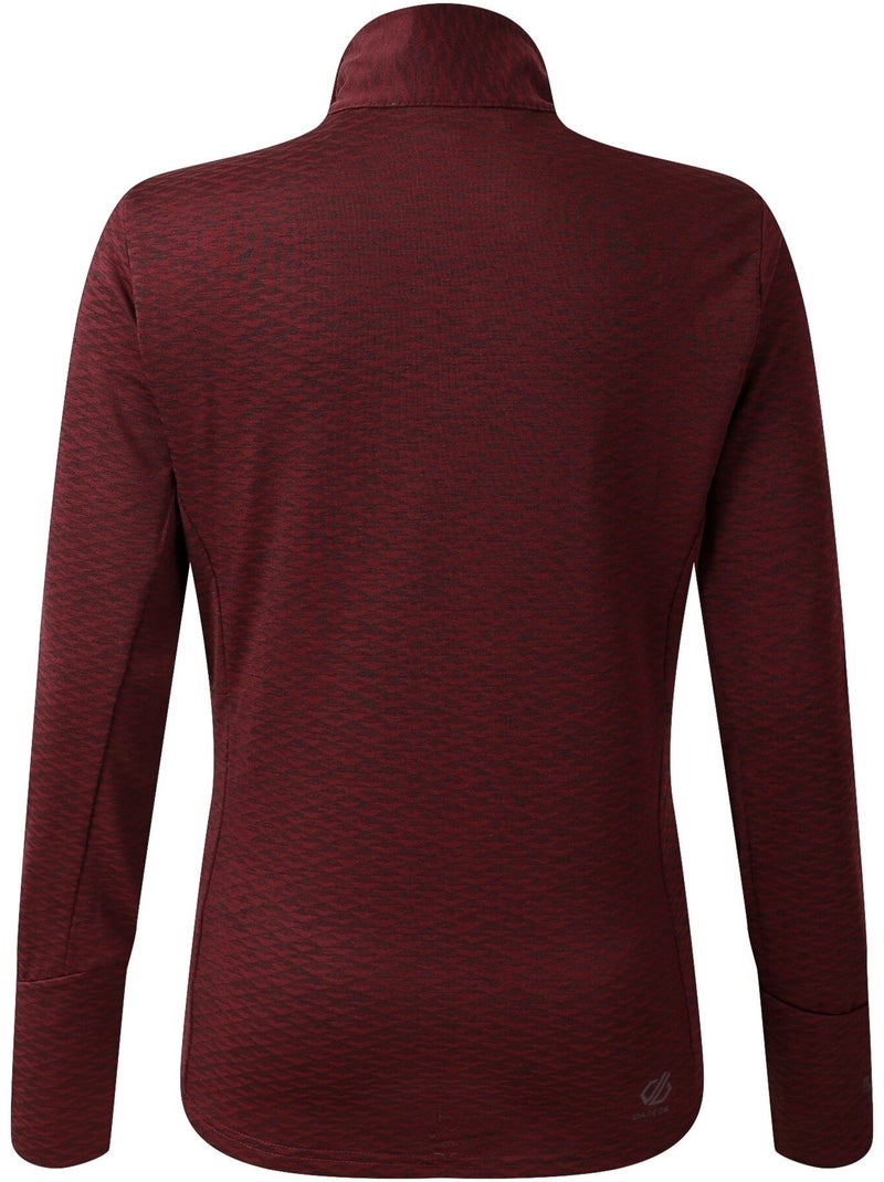 Dare 2B - Veste polaire col montant ELATION Bordeaux - Kiabi