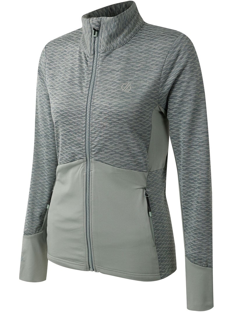 Dare 2B - Veste polaire col montant ELATION Gris Kaki - Kiabi