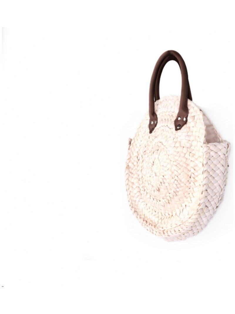 DARI BALI - Sac en paille MENGWI 30 cm Beige - Kiabi