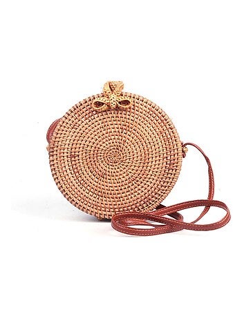 DARI BALI - Sac en paille PANTAI 20 cm