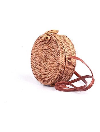 DARI BALI - Sac en paille PANTAI 20 cm