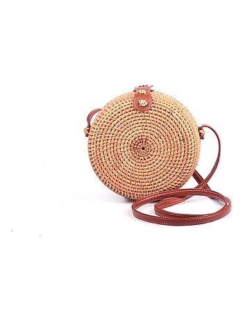 DARI BALI - Sac en paille PULUKAN 20 cm