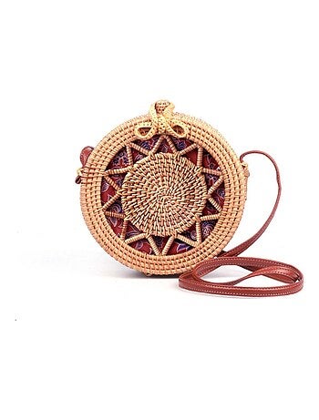 DARI BALI - Sac en paille TABANAN 20 cm