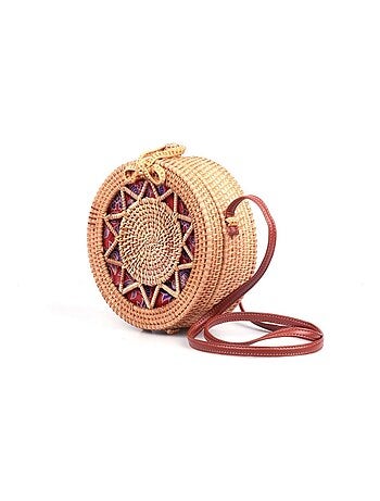 DARI BALI - Sac en paille TABANAN 20 cm