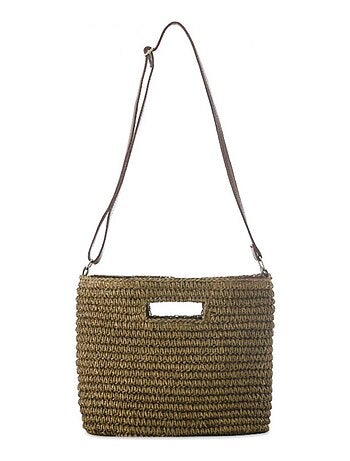 DARI BALI - Sac en paille TOULOUSE 34 cm