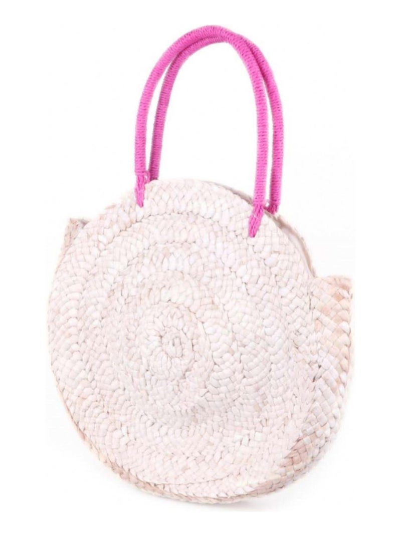 DARI BALI - Sac rond CANDIDASA 33 cm Beige - Kiabi