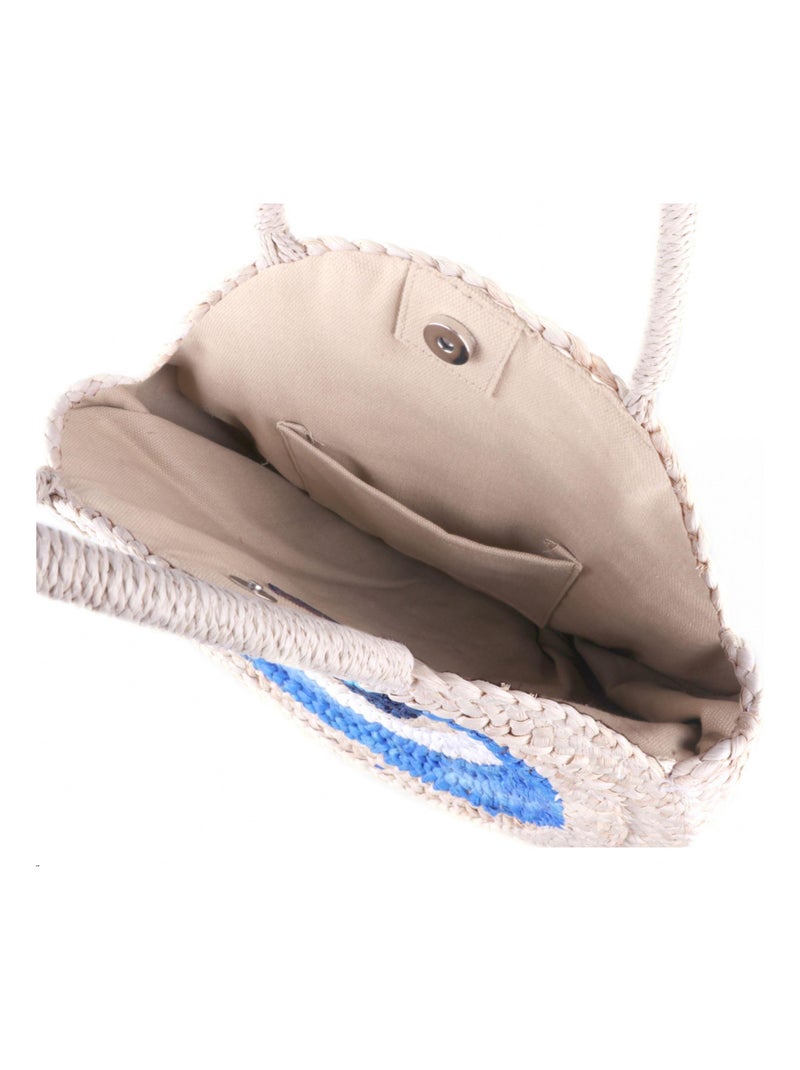 DARI BALI - Sac rond JEMELUK 33 cm Beige - Kiabi