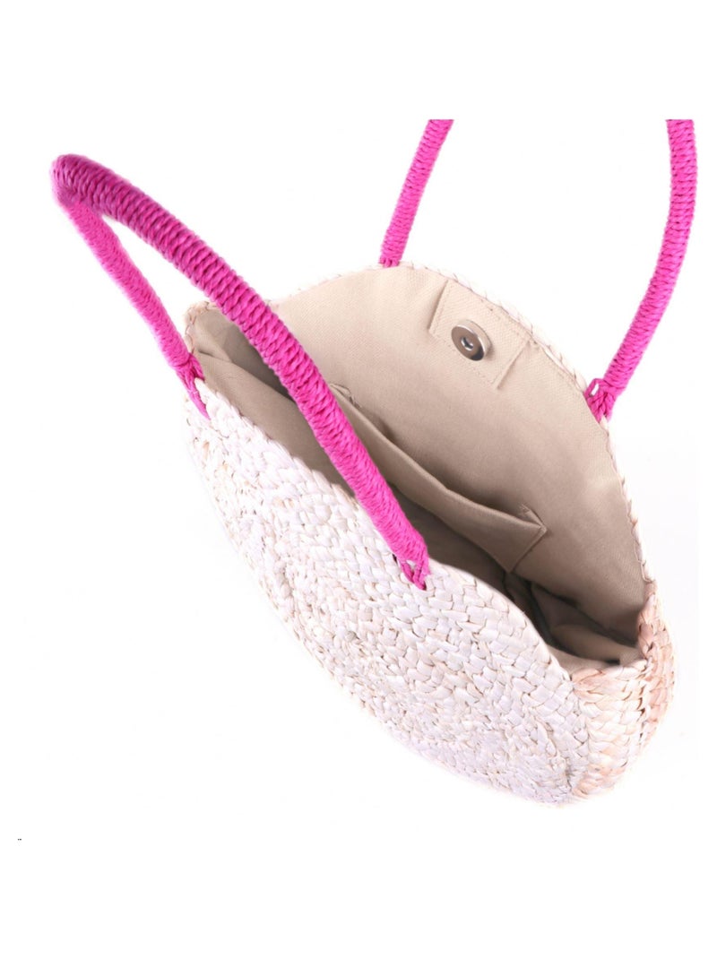 DARI BALI - Sac rond SULUBAN 40 cm Beige - Kiabi