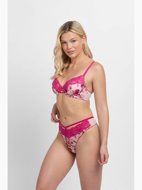 Darla Floral T-shirt Soutien-gorge - Kiabi