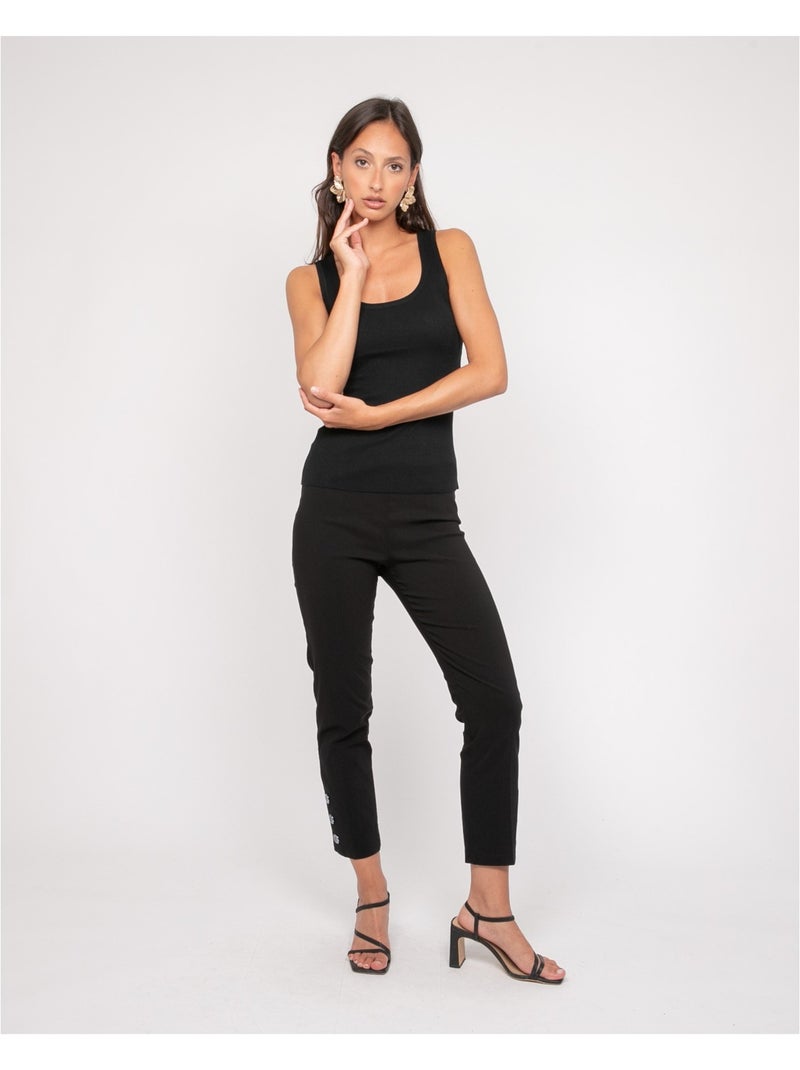 D?bardeur maille FALYA Noir - Kiabi