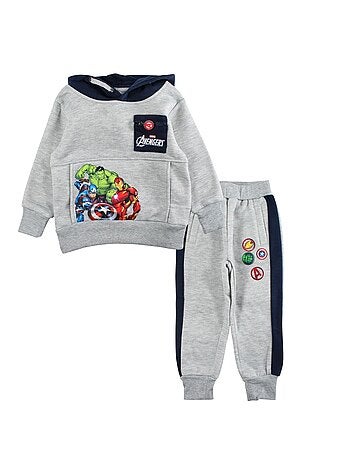 Dc comics - ensemble sweat à capuche et jogging imprimés