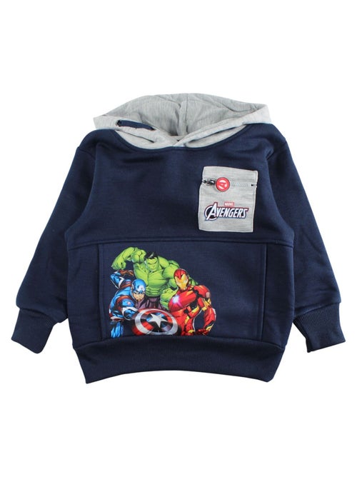 DC Comics - Ensemble Sweat à capuche et pantalon de jogging Avengers garçon - Kiabi