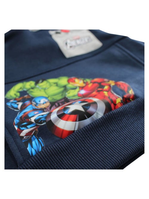 DC Comics - Ensemble Sweat à capuche et pantalon de jogging Avengers garçon - Kiabi