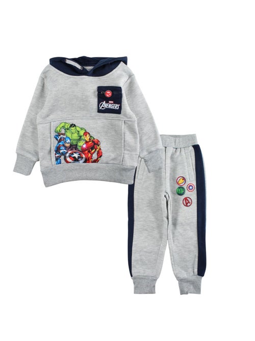 DC Comics - Ensemble Sweat à capuche et pantalon de jogging Avengers garçon - Kiabi