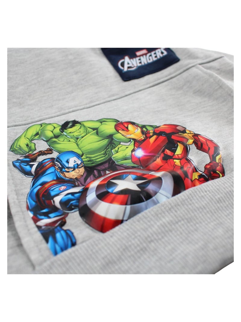 Dc comics - ensemble sweat à capuche et pantalon de jogging imprimés Gris - Kiabi