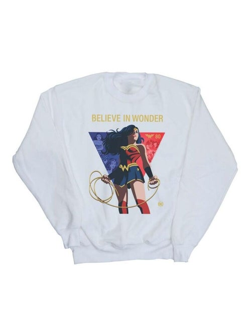 DC Comics - Sweat 80TH ANNIVERSARY BELIEVE IN WONDER - Kiabi