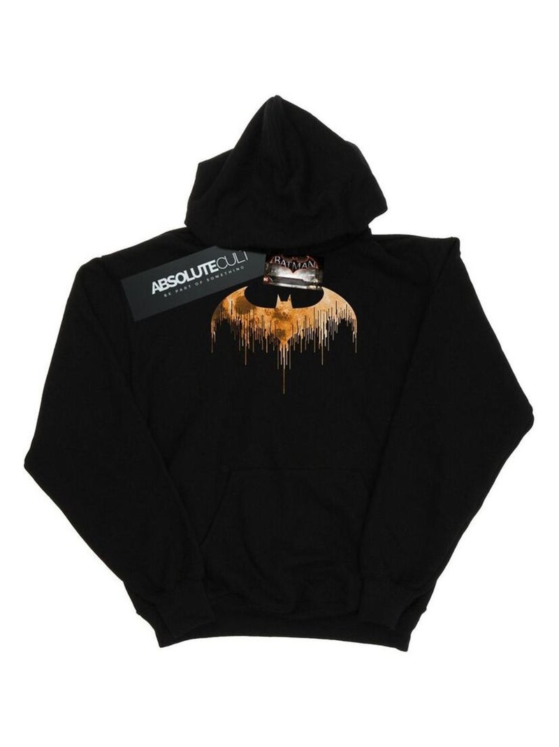 DC Comics - Sweat à capuche ARKHAM KNIGHT Noir - Kiabi