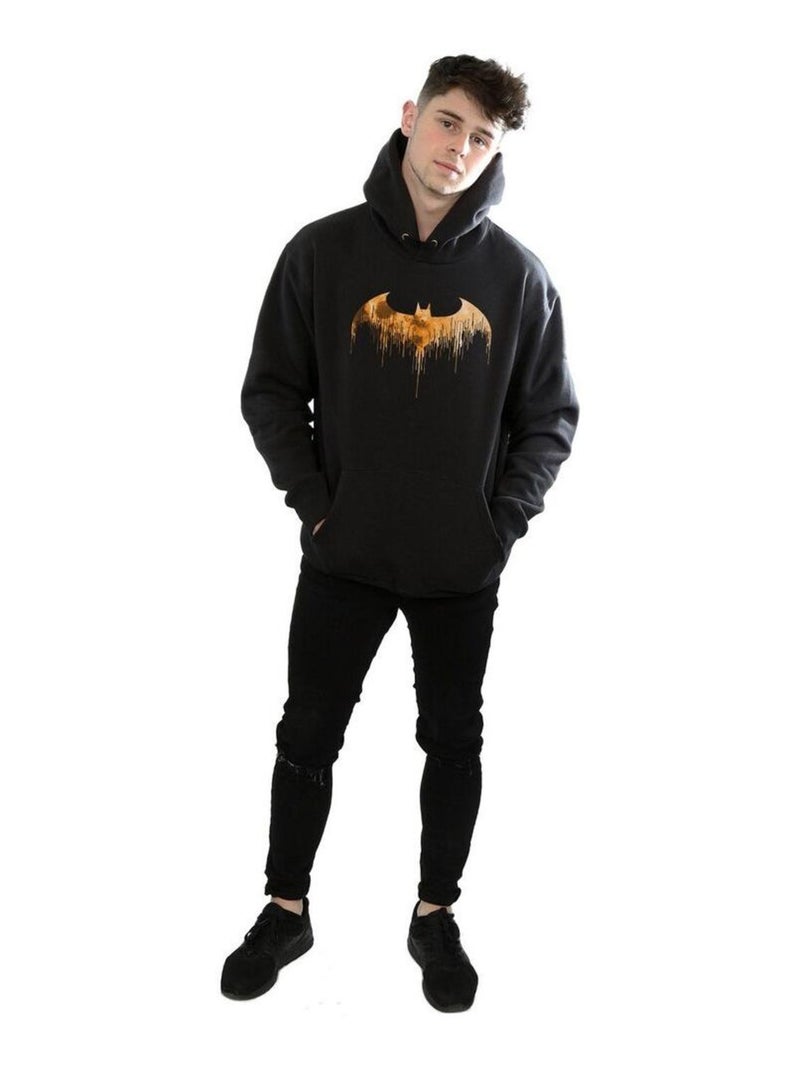 DC Comics - Sweat à capuche ARKHAM KNIGHT Noir - Kiabi