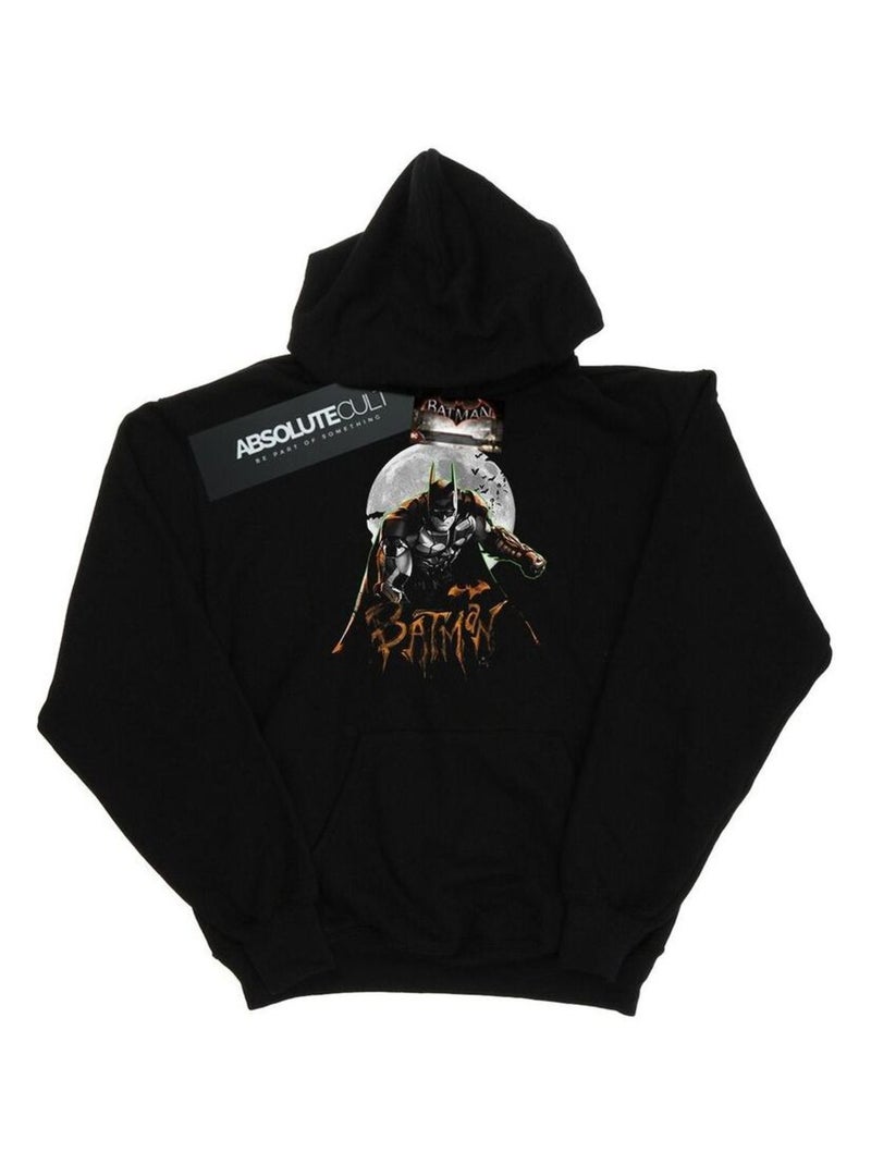 DC Comics - Sweat à capuche ARKHAM KNIGHT Noir - Kiabi