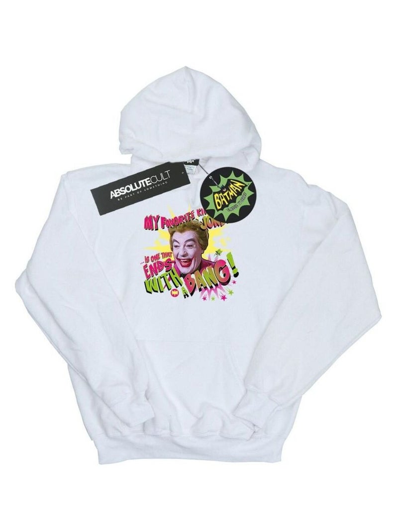 DC Comics - Sweat à capuche BANG Blanc - Kiabi