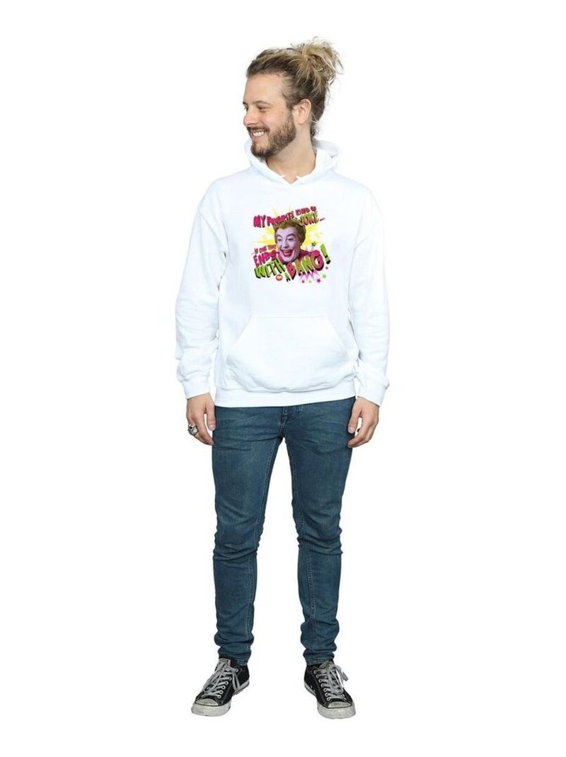 DC Comics - Sweat à capuche BANG Blanc - Kiabi