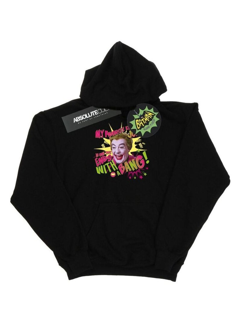 DC Comics - Sweat à capuche BANG Noir - Kiabi