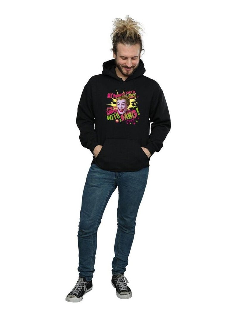 DC Comics - Sweat à capuche BANG Noir - Kiabi