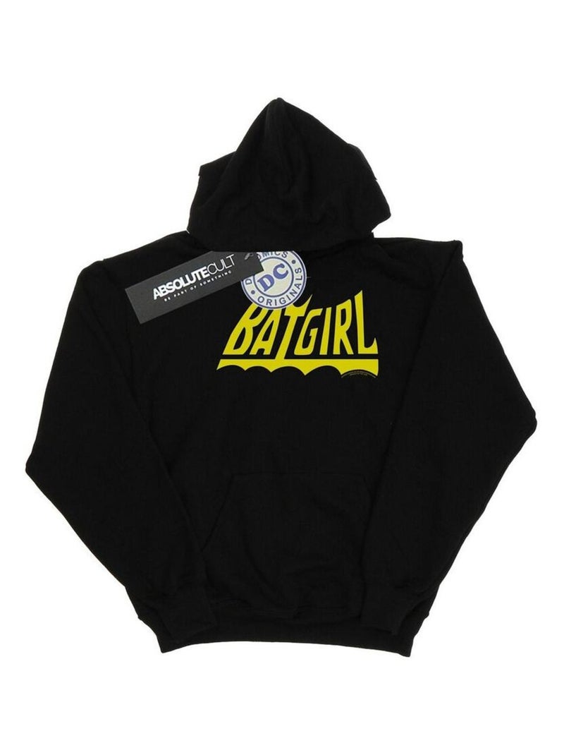 DC Comics - Sweat à capuche BATGIRL Noir - Kiabi