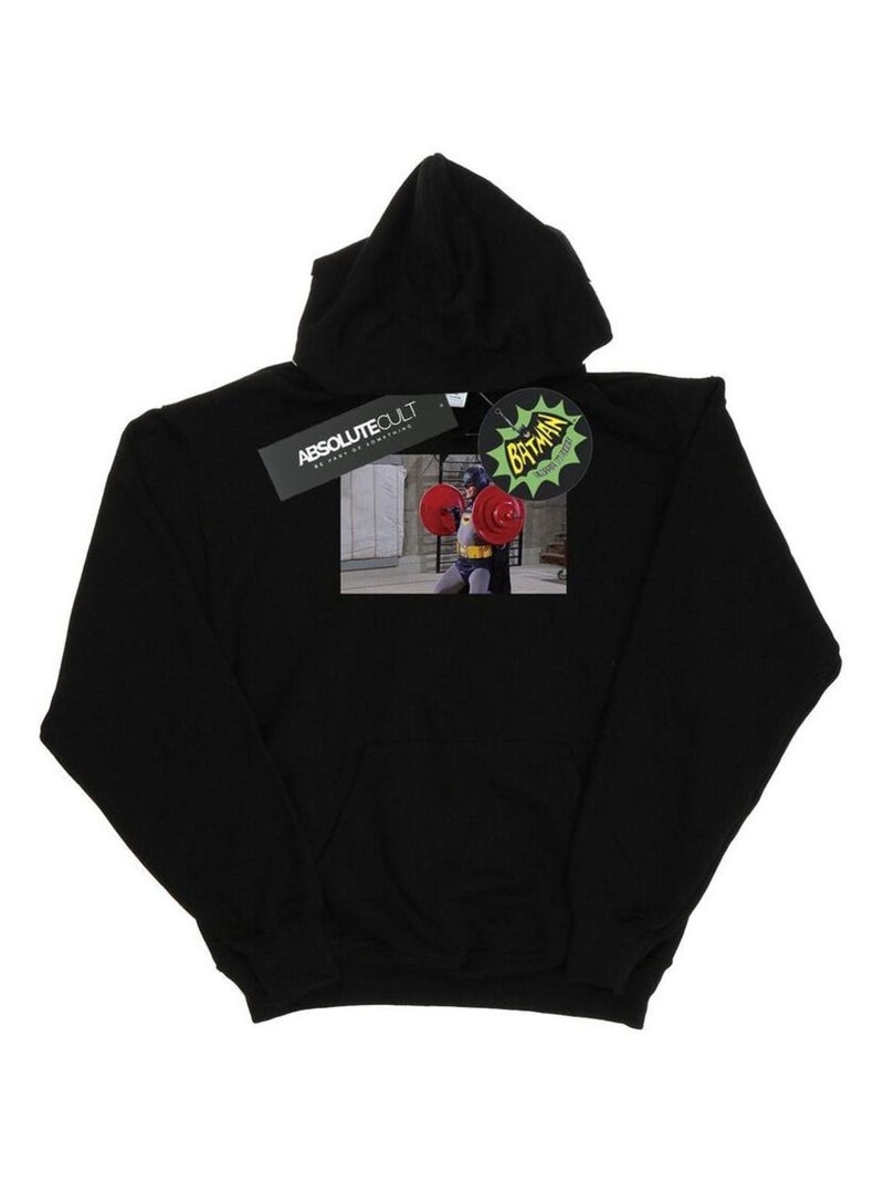 DC Comics - Sweat à capuche BATMAN TV SERIES BAT GAINS Noir - Kiabi