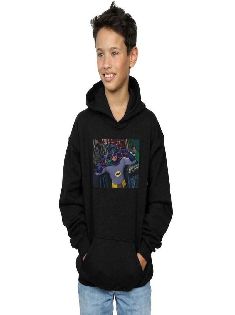 DC Comics - Sweat à capuche BATMAN TV SERIES BATDANCE Noir - Kiabi
