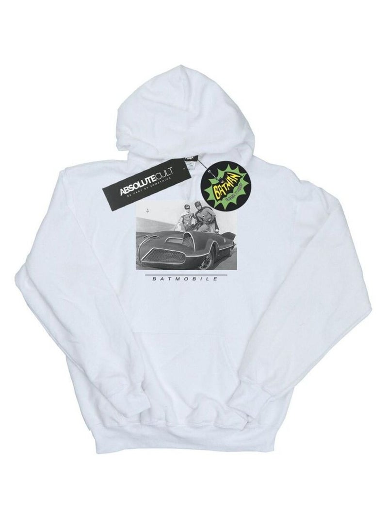 DC Comics - Sweat à capuche BATMAN TV SERIES Blanc - Kiabi