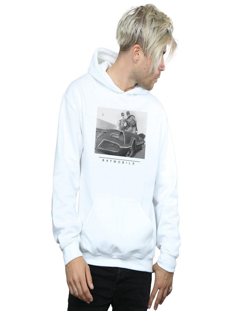 DC Comics - Sweat à capuche BATMAN TV SERIES Blanc - Kiabi