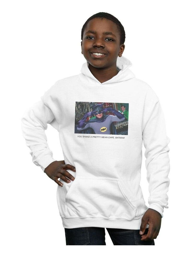 DC Comics - Sweat à capuche BATMAN TV SERIES Blanc - Kiabi