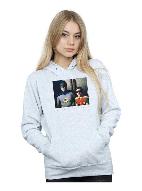 DC Comics - Sweat à capuche BATMAN TV SERIES DYNAMIC DUO - Kiabi
