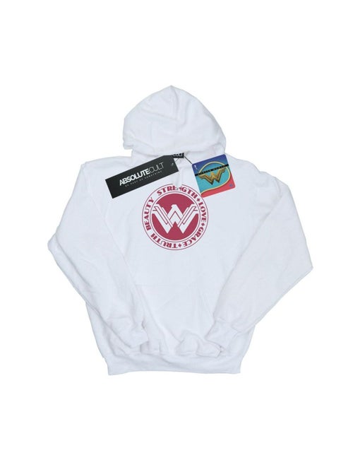 DC Comics - Sweat à capuche BEAUTY STRENGTH LOVE - Kiabi