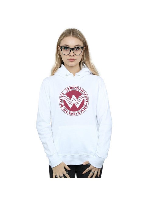 DC Comics - Sweat à capuche BEAUTY STRENGTH LOVE - Kiabi