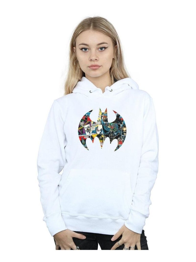 DC Comics - Sweat à capuche Blanc - Kiabi